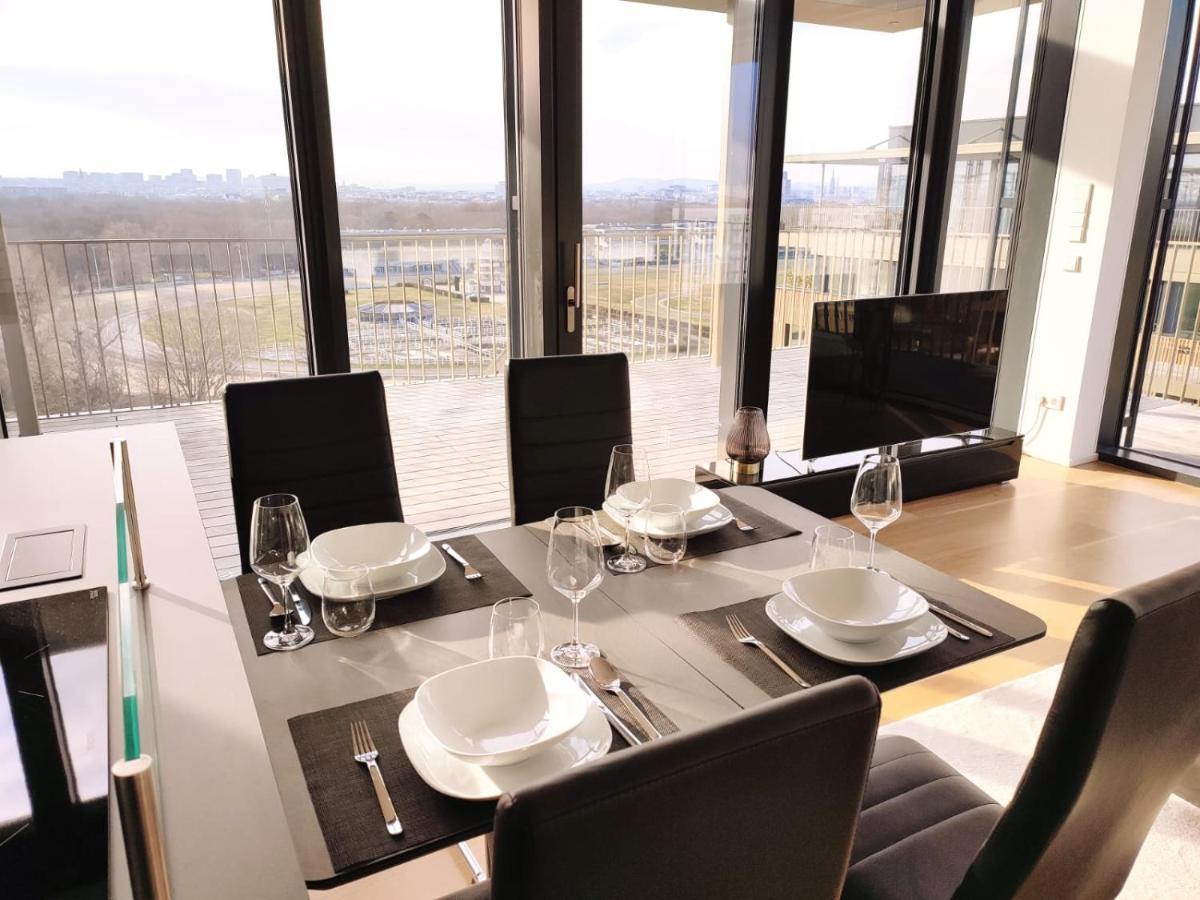 Panorama Apartment Vienna - Free Parking, Sauna & Fitness المظهر الخارجي الصورة