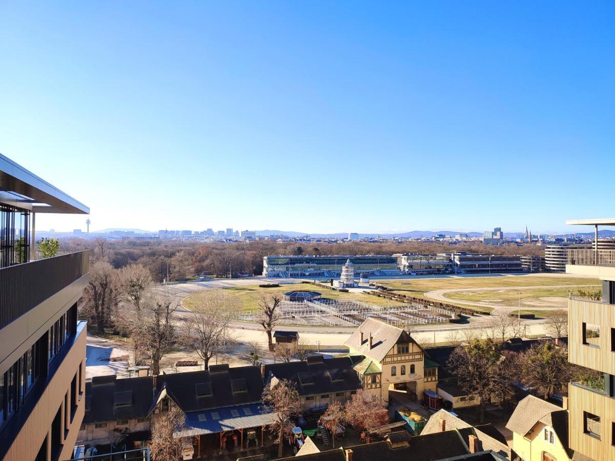 Panorama Apartment Vienna - Free Parking, Sauna & Fitness المظهر الخارجي الصورة