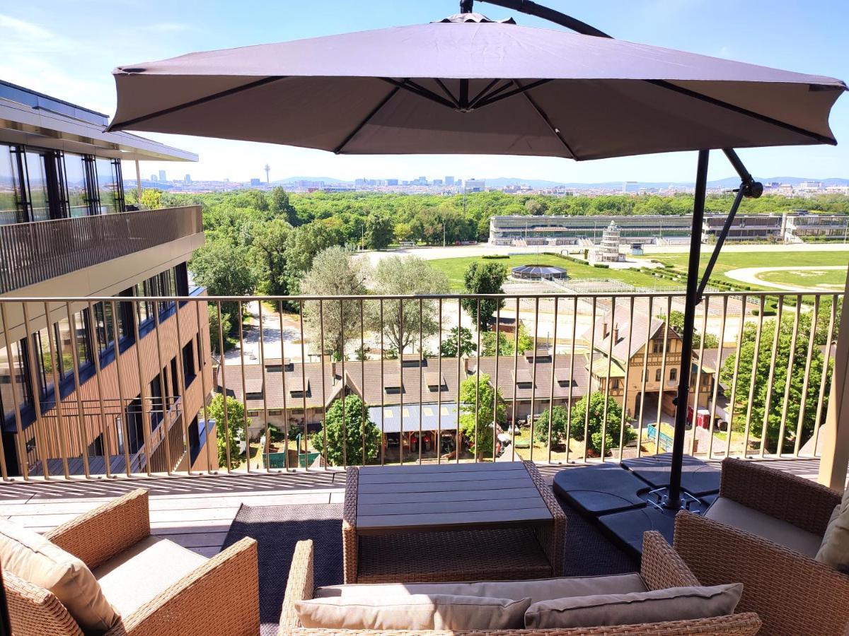 Panorama Apartment Vienna - Free Parking, Sauna & Fitness المظهر الخارجي الصورة